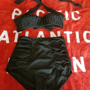High waisted bikini